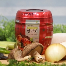 [45%할인 완전히 익은 김치] 젓갈대신 채수로 깔끔하고 시원한 채식김치 전 재료 국내산 하늘내린 비건맛김치 450g+450g